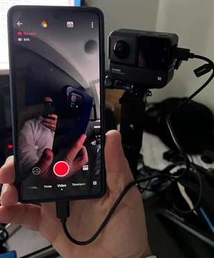 review video stream on phone